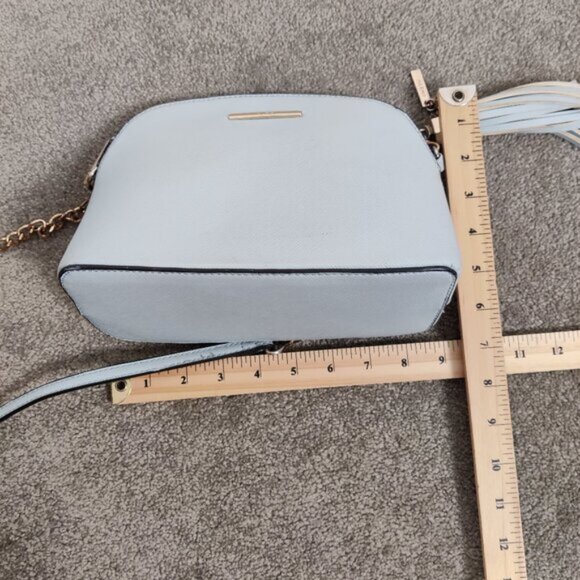 Aldo Womens Crossbody Bag In Baby Blue Color Stylish Casual Minimalist - Picture 3 of 5